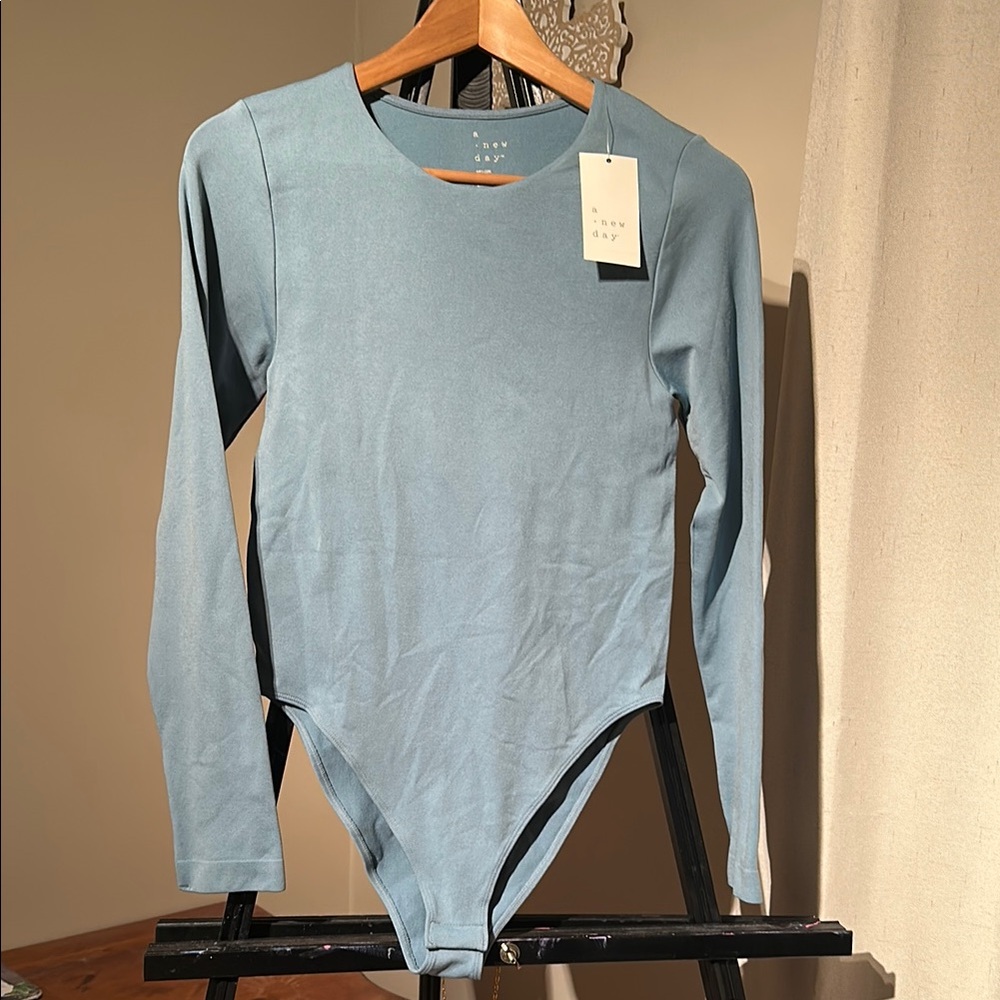 A New Day Ocean Blue Bodysuit-COPY